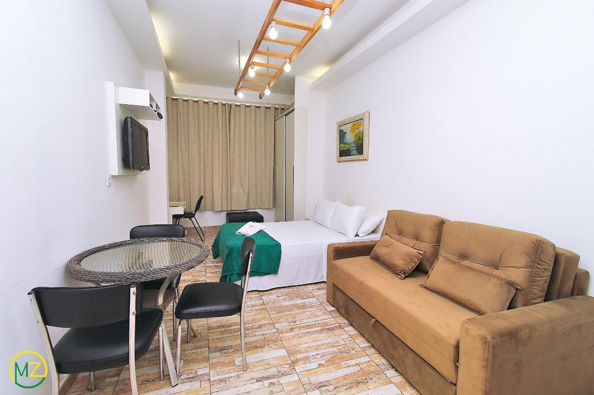 Studio Para 4 Pessoas Com Vista Mar Em Copacabana Rio de Janeiro Luaran gambar